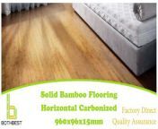 Bothbest Bamboo Flooring Horizontal Caramel 960x96x15mm offers tremendous interior design flexibility. Bamboo is unique, beautiful, and a great alternative to other hardwoods. Solid bamboo flooring is most popular bamboo flooring in the market. #bambooflooring #hardwoodflooring #woodflooring #bamboofloor #greenflooring #flooring #floor #strandwoven #strandwovenbamboo #floorcovering #flooringdesign https://www.bambooindustry.com/bamboo-flooring/solid-horizontal-carbonized.html