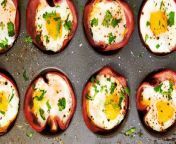 For a quick and healthy breakfast, check out this easy recipe for ham and cheese egg cups—they only take 20 minutes!