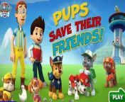 PAW Patrol Pups Save Their Friends games from friends fucking single