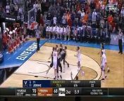 Kihei Clark passes to Mamadi Diakite for the buzzer-beating shot to send Virginia&#39;s Elite Eight game against Purdue to overtime in 2019.