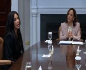Kim Kardashian tells Kamala Harris she’s ‘here to help’ as they discuss criminal justice reformSource: The White House