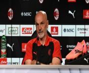 Juventus v AC Milan, Serie A 2023\ 24: the pre-match press conference from linga chut milan