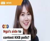 The housing and local government minister says to ‘wait for tonight’s announcement’.&#60;br/&#62;&#60;br/&#62;Read More: &#60;br/&#62;https://www.freemalaysiatoday.com/category/nation/2024/04/24/ngas-aide-to-contest-kuala-kubu-baharu-polls/&#60;br/&#62;&#60;br/&#62;Laporan Lanjut: &#60;br/&#62;https://www.freemalaysiatoday.com/category/bahasa/tempatan/2024/04/24/pembantu-nga-calon-prk-kuala-kubu-baharu/&#60;br/&#62;&#60;br/&#62;Free Malaysia Today is an independent, bi-lingual news portal with a focus on Malaysian current affairs.&#60;br/&#62;&#60;br/&#62;Subscribe to our channel - http://bit.ly/2Qo08ry&#60;br/&#62;------------------------------------------------------------------------------------------------------------------------------------------------------&#60;br/&#62;Check us out at https://www.freemalaysiatoday.com&#60;br/&#62;Follow FMT on Facebook: https://bit.ly/49JJoo5&#60;br/&#62;Follow FMT on Dailymotion: https://bit.ly/2WGITHM&#60;br/&#62;Follow FMT on X: https://bit.ly/48zARSW &#60;br/&#62;Follow FMT on Instagram: https://bit.ly/48Cq76h&#60;br/&#62;Follow FMT on TikTok : https://bit.ly/3uKuQFp&#60;br/&#62;Follow FMT Berita on TikTok: https://bit.ly/48vpnQG &#60;br/&#62;Follow FMT Telegram - https://bit.ly/42VyzMX&#60;br/&#62;Follow FMT LinkedIn - https://bit.ly/42YytEb&#60;br/&#62;Follow FMT Lifestyle on Instagram: https://bit.ly/42WrsUj&#60;br/&#62;Follow FMT on WhatsApp: https://bit.ly/49GMbxW &#60;br/&#62;------------------------------------------------------------------------------------------------------------------------------------------------------&#60;br/&#62;Download FMT News App:&#60;br/&#62;Google Play – http://bit.ly/2YSuV46&#60;br/&#62;App Store – https://apple.co/2HNH7gZ&#60;br/&#62;Huawei AppGallery - https://bit.ly/2D2OpNP&#60;br/&#62;&#60;br/&#62;#FMTNews #NgaKorMing #AidesContest #PRK #KualaKubuBaharu