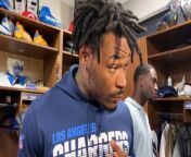 Chargers safety Derwin James discusses his progress returning from his foot injury.