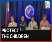 Marcos leads govt campaign vs online sexual abuse&#60;br/&#62;&#60;br/&#62;Malacañang Press Briefer Daphne Paez, with PNP Women and Children Protection Center Director Portia Manalad, Justice Assistant Secretary Jose Dominic Clavano IV and lawyer Margarita Magsaysay talks to the media about the key takeaways of a sectoral meeting presided by President Ferdinand Marcos Jr. on Thursday, April 25 2024.Paez said the President condemned in the strongest of terms the crimes of online sexual abuse or exploitation of children (OSAEC) and child sexual abuse or exploitation materials (CSAEM) in the Philippines. The President ordered concerned agenciesto intensify the fight against OSAEC and CSAEM.&#60;br/&#62;&#60;br/&#62;Video by Catherine Valente&#60;br/&#62;&#60;br/&#62;Subscribe to The Manila Times Channel - https://tmt.ph/YTSubscribe &#60;br/&#62;&#60;br/&#62;Visit our website at https://www.manilatimes.net &#60;br/&#62;&#60;br/&#62;Follow us: &#60;br/&#62;Facebook - https://tmt.ph/facebook &#60;br/&#62;Instagram - https://tmt.ph/instagram &#60;br/&#62;Twitter - https://tmt.ph/twitter &#60;br/&#62;DailyMotion - https://tmt.ph/dailymotion &#60;br/&#62;&#60;br/&#62;Subscribe to our Digital Edition - https://tmt.ph/digital &#60;br/&#62;&#60;br/&#62;Check out our Podcasts: &#60;br/&#62;Spotify - https://tmt.ph/spotify &#60;br/&#62;Apple Podcasts - https://tmt.ph/applepodcasts &#60;br/&#62;Amazon Music - https://tmt.ph/amazonmusic &#60;br/&#62;Deezer: https://tmt.ph/deezer &#60;br/&#62;Stitcher: https://tmt.ph/stitcher&#60;br/&#62;Tune In: https://tmt.ph/tunein&#60;br/&#62;&#60;br/&#62;#TheManilaTimes&#60;br/&#62;#tmtnews