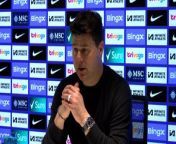 Chelsea boss Mauricio Pochettino feels that their last 4 games are all dangerous starting with West Ham United on Sunday&#60;br/&#62;Stamford Bridge, Chelsea, London, UK
