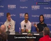 “Mike and Ike, baby!” -Josh Hart throws candy at journalist from candy cameltoe