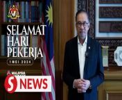 Prime Minister Datuk Seri Anwar Ibrahim said the Madani government will continue to appreciate and recognise every role workers play as the main driving force for economic progress and national development.&#60;br/&#62;&#60;br/&#62;Anwar said the recognition was important to appreciate the contribution given to their respective jobs, thus hopefully giving them a boost.&#60;br/&#62;&#60;br/&#62;He said in a video shared on his Facebook page on May 1 (Wednesday). &#60;br/&#62;&#60;br/&#62;WATCH MORE: https://thestartv.com/c/news&#60;br/&#62;SUBSCRIBE: https://cutt.ly/TheStar&#60;br/&#62;LIKE: https://fb.com/TheStarOnline