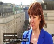 Rachel Reeves says the latest ONS figures showing a 0.6% growth in the UK economy are &#92;