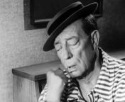 1958 Buster Keaton for Alka Seltzer TV commercial - at the party