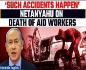 Israeli Prime Minister Benjamin Netanyahu, in a video shared on X, acknowledged that Israeli forces were responsible for the strike that resulted in the deaths of seven World Central Kitchen workers in Gaza. This statement was made as he was discharged from the Hadassah Medical Center-Ein Kerem in Jerusalem, where he is reported to be in good condition. Netanyahu had undergone a successful hernia operation on the night of Sunday, March 31. &#60;br/&#62; &#60;br/&#62; &#60;br/&#62;#IsraeliAirstrike #BenjaminNetanyahu #GazaTragedy #WorldCentralKitchen #HumanitarianAid #IsraelGazaConflict #NGOWorkers #GazaCrisis #FoodAidCasualties #MiddleEastTensions #ConflictVictims&#60;br/&#62;~HT.178~PR.152~ED.194~GR.124~