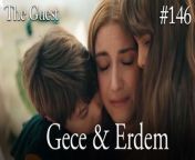 &#60;br/&#62;Gece &amp; Erdem #146&#60;br/&#62;&#60;br/&#62;Escaping from her past, Gece&#39;s new life begins after she tries to finish the old one. When she opens her eyes in the hospital, she turns this into an opportunity and makes the doctors believe that she has lost her memory.&#60;br/&#62;&#60;br/&#62;Erdem, a successful policeman, takes pity on this poor unidentified girl and offers her to stay at his house with his family until she remembers who she is. At night, although she does not want to go to the house of a man she does not know, she accepts this offer to escape from her past, which is coming after her, and suddenly finds herself in a house with 3 children.&#60;br/&#62;&#60;br/&#62;CAST: Hazal Kaya,Buğra Gülsoy, Ozan Dolunay, Selen Öztürk, Bülent Şakrak, Nezaket Erden, Berk Yaygın, Salih Demir Ural, Zeyno Asya Orçin, Emir Kaan Özkan&#60;br/&#62;&#60;br/&#62;CREDITS&#60;br/&#62;PRODUCTION: MEDYAPIM&#60;br/&#62;PRODUCER: FATIH AKSOY&#60;br/&#62;DIRECTOR: ARDA SARIGUN&#60;br/&#62;SCREENPLAY ADAPTATION: ÖZGE ARAS