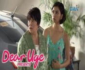 #StreamTogether: Problemado sina Cherry (Glaiza de Castro) at Menchu (Jaclyn Jose) dahil ang kanilang sponsor na lalaki ay tinutugis na ng mga pulis at gusto pa silang harapin ng asawa nito. &#60;br/&#62;&#60;br/&#62;&#60;br/&#62;‘Dear Uge’ is hosted by Eugene Domingo and Divine Aucina. This episode features Jaclyn Jose and Glaiza de Castro. Watch the full episodes of #DearUge and other GMA programs here: http://bit.ly/GMAFullEpisodes