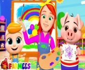 Colors Song by Farmees is a nursery rhymes channel for kindergarten children.These kids songs are great for learning alphabets, numbers, shapes, colors and lot more. We are a one stop shop for your children to learn nursery rhymes. &#60;br/&#62;.&#60;br/&#62;.&#60;br/&#62;.&#60;br/&#62;.&#60;br/&#62;.&#60;br/&#62;#colorssong #kids #learningvideos #kids #baby #children #nurseryrhymes #kidsmusic #farmees #sunnybarn #kidssongs #videosfortoddlers