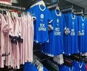 Peterborough United club shop ahead of Wembley final from the suicide club 2000
