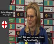 England&#39;s Sarina Wiegman condemns player-coach relationships as Leicester City investigate coach Willie Kirk