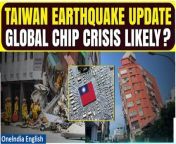 Taiwan was struck by a devastating 7.7 magnitude earthquake, leading to five fatalities and over 70 injuries. The tremor also disrupted operations at key semiconductor manufacturing facilities, including Taiwan Semiconductor Manufacturing Co. (TSMC) and United Microelectronics Corp. (UMC), sparking concerns about global chip supply.&#60;br/&#62; &#60;br/&#62;#Taiwan #TaipeiEarthquake #Semiconductors #TSMC #Taiwannews #Tsaiingwen #Hualien #TaiwanEarthquake #Worldnews #Earthquakenews #Oneindia #Oneindianews &#60;br/&#62;~PR.152~ED.155~GR.125~HT.96~
