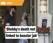 The family of former national footballer Serbegeth “Shebby” Singh has clarified that he died of a heart attack and not because of the Covid-19 booster shot taken five days before.&#60;br/&#62;&#60;br/&#62;&#60;br/&#62;Read More: https://www.freemalaysiatoday.com/category/nation/2022/01/15/shebbys-death-not-linked-to-booster-shot-says-son/&#60;br/&#62;&#60;br/&#62;Laporan Lanjut: https://www.freemalaysiatoday.com/category/bahasa/tempatan/2022/01/15/kematian-shebby-tiada-kaitan-suntikan-penggalak-kata-anak-lelakinya/&#60;br/&#62;&#60;br/&#62;Free Malaysia Today is an independent, bi-lingual news portal with a focus on Malaysian current affairs.&#60;br/&#62;&#60;br/&#62;Subscribe to our channel - http://bit.ly/2Qo08ry&#60;br/&#62;------------------------------------------------------------------------------------------------------------------------------------------------------&#60;br/&#62;Check us out at https://www.freemalaysiatoday.com&#60;br/&#62;Follow FMT on Facebook: http://bit.ly/2Rn6xEV&#60;br/&#62;Follow FMT on Dailymotion: https://bit.ly/2WGITHM&#60;br/&#62;Follow FMT on Twitter: http://bit.ly/2OCwH8a &#60;br/&#62;Follow FMT on Instagram: https://bit.ly/2OKJbc6&#60;br/&#62;Follow FMT Lifestyle on Instagram: https://bit.ly/39dBDbe&#60;br/&#62;Follow FMT Ohsem on Instagram: https://bit.ly/32KIasG&#60;br/&#62;Follow FMT Telegram - https://bit.ly/2VUfOrv&#60;br/&#62;------------------------------------------------------------------------------------------------------------------------------------------------------&#60;br/&#62;Download FMT News App:&#60;br/&#62;Google Play – http://bit.ly/2YSuV46&#60;br/&#62;App Store – https://apple.co/2HNH7gZ&#60;br/&#62;Huawei AppGallery - https://bit.ly/2D2OpNP&#60;br/&#62;&#60;br/&#62;#FMTNews #ShebbySingh #CardiacArrest #BoosterDose