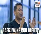 The unofficial results of PKR party election are in: Rafizi has won the deputy president seat, while Adam Adly is set to be the new Youth chief.&#60;br/&#62;&#60;br/&#62;According to unofficial results released by PKR’s central election committee, Saifuddin won in Perlis and Sabah while Rafizi won in the remaining states, including the prized Selangor.