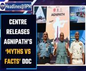 Government releases Agnipath scheme’s ‘myths vs facts’ document; Protests against Agnipath turned violent today, The government is under increasing pressure to rethink the Agnipath; GST faces its biggest challenge yet after a big court ruling.&#60;br/&#62; &#60;br/&#62;#AgnipathScheme #MythsvsFacts #Agniveers