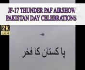 Beautiful display of Power by Our sherdil Jawans&#60;br/&#62;#PakistanZindabad&#60;br/&#62;#PAF&#60;br/&#62;#JF-17Thunder&#60;br/&#62;#Airshow