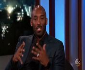 Kobe talks about flying in his helicopter, his retirement ceremony, trying to inspire his daughters, and he reveals which famous people his girls have met that finally made him look cool to them.