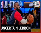 James still committed to Paris Olympics, but health remains the big key&#60;br/&#62;&#60;br/&#62;LeBron James hopes to join the Paris Olympics this summer and might extend his NBA career for a few more years, preferably with the Los Angeles Lakers. However, the future is uncertain, even for him. Despite playing in his 20th All-Star Game, he limited his time on the court due to ongoing treatment for his left ankle, prioritizing his health above all else.&#60;br/&#62;&#60;br/&#62;Photos by AP&#60;br/&#62;&#60;br/&#62;Subscribe to The Manila Times Channel - https://tmt.ph/YTSubscribe &#60;br/&#62;Visit our website at https://www.manilatimes.net &#60;br/&#62; &#60;br/&#62;Follow us: &#60;br/&#62;Facebook - https://tmt.ph/facebook &#60;br/&#62;Instagram - https://tmt.ph/instagram &#60;br/&#62;Twitter - https://tmt.ph/twitter &#60;br/&#62;DailyMotion - https://tmt.ph/dailymotion &#60;br/&#62; &#60;br/&#62;Subscribe to our Digital Edition - https://tmt.ph/digital &#60;br/&#62; &#60;br/&#62;Check out our Podcasts: &#60;br/&#62;Spotify - https://tmt.ph/spotify &#60;br/&#62;Apple Podcasts - https://tmt.ph/applepodcasts &#60;br/&#62;Amazon Music - https://tmt.ph/amazonmusic &#60;br/&#62;Deezer: https://tmt.ph/deezer &#60;br/&#62;Tune In: https://tmt.ph/tunein&#60;br/&#62; &#60;br/&#62;#TheManilaTimes &#60;br/&#62;#worldnews &#60;br/&#62;#basketball &#60;br/&#62;#lebronjames &#60;br/&#62;