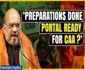 The Ministry of Home Affairs (MHA) is set to finalize rules for implementing the Citizenship (Amendment) Act (CAA) before the Model Code of Conduct (MCC) kicks in. These rules will outline eligibility criteria for citizenship under the CAA, providing a pathway for minorities from neighbouring countries. Union Home Minister Amit Shah reaffirmed the government&#39;s commitment to enact and enforce the CAA before the upcoming Lok Sabha elections.&#60;br/&#62; &#60;br/&#62;#CAA #CAANRC #MHA #AmitShah #CitizenshipAmendmentAct #LokSabhaElections #Muslims #CAAProtests #elections2024 #Indianews #Worldnews #Oneindia #Oneindianews &#60;br/&#62;~PR.152~ED.155~GR.125~HT.96~