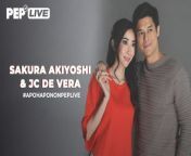 Apo Hapon stars JC de Vera and Sakura Akiyoshi now on PEP Live! Samahan kami sa pakikipag-chikahan! &#60;br/&#62;&#60;br/&#62;#jcdevera #sakuraakiyoshi #apohapon&#60;br/&#62;&#60;br/&#62;Host: Bernie Franco&#60;br/&#62;Live Stream Director: Rommel Llanes&#60;br/&#62;&#60;br/&#62;Watch our past PEP Live interviews here: https://bit.ly/PEPLIVEplaylist&#60;br/&#62;&#60;br/&#62;Subscribe to our YouTube channel! https://www.youtube.com/@pep_tv&#60;br/&#62;&#60;br/&#62;Know the latest in showbiz at http://www.pep.ph&#60;br/&#62;&#60;br/&#62;Follow us! &#60;br/&#62;Instagram: https://www.instagram.com/pepalerts/ &#60;br/&#62;Facebook: https://www.facebook.com/PEPalerts &#60;br/&#62;Twitter: https://twitter.com/pepalerts&#60;br/&#62;&#60;br/&#62;Visit our DailyMotion channel! https://www.dailymotion.com/PEPalerts&#60;br/&#62;&#60;br/&#62;Join us on Viber: https://bit.ly/PEPonViber