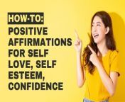 Powerful positive affirmations for self love, self esteem, confidence &amp; self worth. Listen to these self love affirmations for 21 days—reprogram your mind while you sleep, or use as daily morning affirmations. &#60;br/&#62;&#60;br/&#62;Repeating these &#92;
