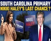 In a high-stakes showdown, former President Donald Trump is vying for a decisive victory in the South Carolina primary, aiming to secure his fourth consecutive win and deal a significant blow to his last major rival, Nikki Haley, for the Republican nomination. &#60;br/&#62; &#60;br/&#62;#NikkiHaley #DonaldTrump #SouthCarolina #SouthCarolinaPrimary #GOPPrimary #Trump2024 #Haley2024 #HaleyvsTrump #SouthCarolina #USelections&#60;br/&#62;~HT.99~PR.151~ED.194~