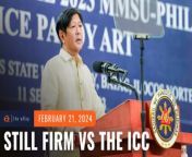 President Ferdinand Marcos Jr remains firm in his stance against the International Criminal Court probe into the bloody drug war of his predecessor Rodrigo Duterte. This, despite growing support for the ICC probe among Filipinos.&#60;br/&#62;&#60;br/&#62;Full story: https://www.rappler.com/newsbreak/inside-track/growing-local-support-icc-probe-drug-war-does-not-convince-marcos-jr-change-stance/