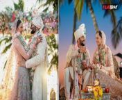 Rakul Preet, Jackky Bhagnani First wedding photos viral on the internet, Both have tied knot in Goa. Watch Video to know more&#60;br/&#62; &#60;br/&#62;#RakulPreet #JackkyBhagnani #RakulJackkyWedding &#60;br/&#62;~HT.178~PR.132~