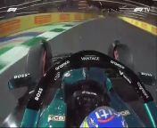 Formula 2024 Jeddah Qualifying Alonso Onboard Lap from sitting on her lap handjob and kissing lift and carry