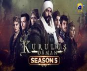 Kurulus Osman Season 05 Episode 91 - Urdu Dubbed - Har Pal Geo&#60;br/&#62;hanks for watching Please click here to Follwe and hit the bell icon to enjoy Top Pakistani Dramas and satisfy all your entertainment needs. Do you know Har Pal Geo is now available in the US? Share the News. Spread the word.&#60;br/&#62;&#60;br/&#62;Kurulus Osman Season 05 Episode 91 - Urdu Dubbed - Har Pal Geo&#60;br/&#62;&#60;br/&#62;Osman Bey, who moved his oba to Yenişehir, will lay the foundations of the state he will establish in this city. One of the steps taken for this purpose will be to establish a &#39;divan&#39;. Now the &#39;toy&#39;, which was collected at the time of the issue, is left behind. Osman Bey will establish a &#39;divan&#39; with his Beys and consult here. However, this &#39;divan&#39; will also be a place to show themselves for the enemies who seem friendly, who want to weaken Osman Bey from the inside.&#60;br/&#62;&#60;br/&#62;As Osman Bey grows with the goal of establishing a state, he will have to fight with bigger enemies. Osman Bey, who struggles with the enemy who seems to be a friend inside, will enter into a struggle with Byzantium outside. Osman Bey has set his goal, the conquest of Marmara Fortress, which will pave the way for Bursa and Iznik!&#60;br/&#62;&#60;br/&#62;Production: Bozdag Film&#60;br/&#62;Project Design: Mehmet Bozdag&#60;br/&#62;Producer: Mehmet Bozdag&#60;br/&#62;Director: Ahmet Yilmaz&#60;br/&#62;&#60;br/&#62;Screenplay: Mehmet Bozdağ, Atilla Engin, A. Kadir İlter, Fatma Nur Güldalı, Ali Ozan Salkım, Aslı Zeynep Peker Bozdağ&#60;br/&#62;&#60;br/&#62;#kurulusosmanS5Ep91