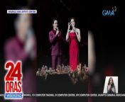 Bago manood ng concert ni Taylor Swift sa Singapore, Heartfelt performance muna ang handog ni Asia&#39;s Limitless Star Julie Anne San JOse sa kanyang concert with Erik Santos.&#60;br/&#62;&#60;br/&#62;&#60;br/&#62;24 Oras Weekend is GMA Network’s flagship newscast, anchored by Ivan Mayrina and Pia Arcangel. It airs on GMA-7, Saturdays and Sundays at 5:30 PM (PHL Time). For more videos from 24 Oras Weekend, visit http://www.gmanews.tv/24orasweekend.&#60;br/&#62;&#60;br/&#62;#GMAIntegratedNews #KapusoStream&#60;br/&#62;&#60;br/&#62;Breaking news and stories from the Philippines and abroad:&#60;br/&#62;GMA Integrated News Portal: http://www.gmanews.tv&#60;br/&#62;Facebook: http://www.facebook.com/gmanews&#60;br/&#62;TikTok: https://www.tiktok.com/@gmanews&#60;br/&#62;Twitter: http://www.twitter.com/gmanews&#60;br/&#62;Instagram: http://www.instagram.com/gmanews&#60;br/&#62;&#60;br/&#62;GMA Network Kapuso programs on GMA Pinoy TV: https://gmapinoytv.com/subscribe