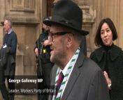 George Galloway says he wants to &#92;