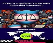 Read full article : https://queervibesmag.com/texas-transgender-youth-data-collection-suspension/&#60;br/&#62;&#60;br/&#62;#texas#politicalnews &#60;br/&#62; #lgbt #shortnews #lgbtqia #news#newshorts &#60;br/&#62;&#60;br/&#62;https://queervibesmag.com/&#60;br/&#62;&#60;br/&#62;&#60;br/&#62;A Texas judge has halted Attorney General Ken Paxton&#39;s demand for records from LGBTQ+ support group PFLAG National regarding transgender minors&#39; healthcare. The injunction, aimed at protecting privacy and free speech, stems from Paxton&#39;s probe into alleged insurance fraud linked to a state ban on gender-affirming care for minors. A hearing is set for March 25. This legal battle is part of ongoing clashes between PFLAG and Texas over gender-affirming care policies.&#60;br/&#62;&#60;br/&#62;&#60;br/&#62;&#60;br/&#62;&#60;br/&#62;&#60;br/&#62;&#60;br/&#62;&#60;br/&#62;LGBT WORLD NEWS : https://queervibesmag.com/lgbt-world-news/&#60;br/&#62;&#60;br/&#62;► Follow us on TIKTOK :https://www.tiktok.com/@queervibesmag&#60;br/&#62;&#60;br/&#62; Subscribe to our channel on YouTube : https://www.youtube.com/channel/UCRl8iIyJSbWexF22ekRFmNw