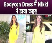 Bigg Boss fame Nikki Tamboli raises the mercury in bold look, looks hot &amp; sizzling in green dress!. To know More About It Please Watch The Full Video Till The End. &#60;br/&#62; &#60;br/&#62;#nikkitamboli #nikki #nikkitambolihotlook #nikkitamboliboldlook&#60;br/&#62;~PR.262~