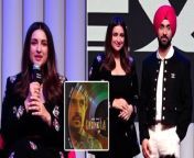 During The Future With Netflix event, Parineeti Chopra shares her experience of working with Punjabi Rockstar Diljit Dosanjh. The actress talks about the hard work &amp; effort gone in making of their upcoming biopic venture Chamkila.