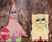 We need a sponge to soak up these tears. Welcome to MsMojo, and today we’re counting down our picks for the most tear-jerking moments courtesy of our Bikini Bottom pals in both the movies and the TV show.