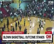 After referees wrongly nullified a game-winning buzzer-beater at a New Jersey high school boys&#39; state semi-final basketball game, the school took the call to court. #CNN #News