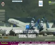 The Boeing 777 plane was able to make a safe emergency landing.