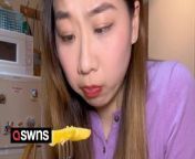 A woman from China tried a classic British Chinese takeaway for the first time and said she loved everything - and even called it &#92;