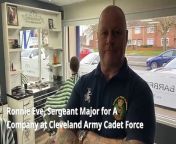 One of Hartlepool’s barbers has been recognised for his efforts towards the military community and has received an award from one of King Charles III’s personal representatives.