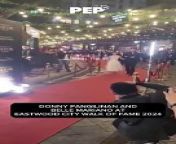 #BelleMariano and #DonnyPangilinan arriving on the red carpet at the Walk of Fame 2024 grand event in Eastwood City, Libis, Quezon City. #PEPNews #NewsPH #EntertainmentNewsPH&#60;br/&#62;&#60;br/&#62;Video: Bong Godinez