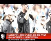 Sports Illustrated host Robin Lundberg shares insights into top trending stories, from the Detroit Lions extending head coach Dan Campbell to Bronny James’ journey into his second year of college basketball.