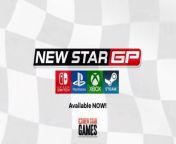 Watch the launch trailer for New Star GP to see gameplay from this retro-styled racing game.