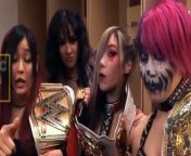 Iyo sky &amp; Dakota kai hilariously mock Bayley in Japanese backstage on WWE RAW