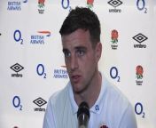 England Fly-half George Ford Speaks Ahead Of Saturday&#39;s Six Nations Clash Against France.